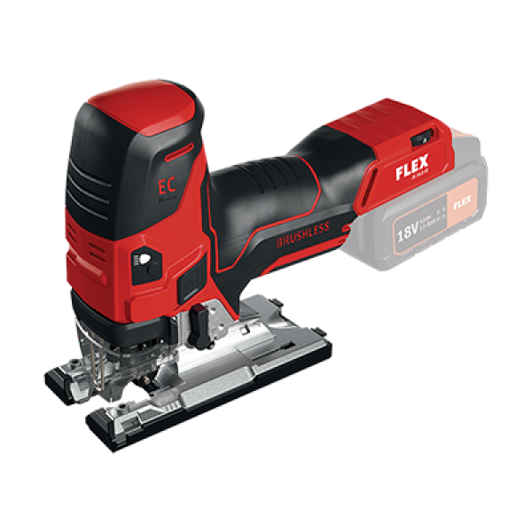 Σέγα Μπαταρίας FLEX JS 18.0-EC με μπαταρία 5.0Ah