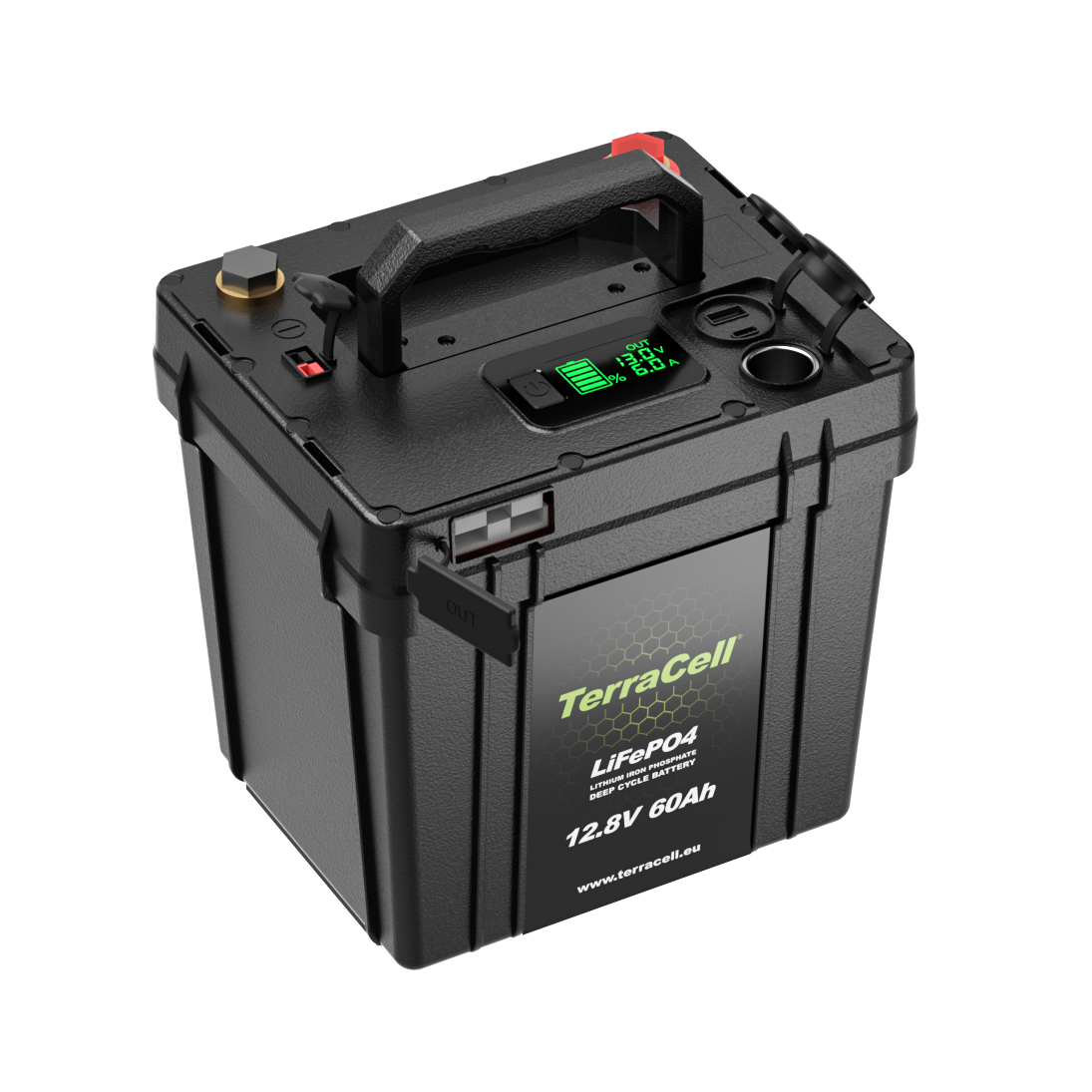 AGR5021 Μπαταρία φορητή Agrotechnic 60Ah Terracell LifePO4