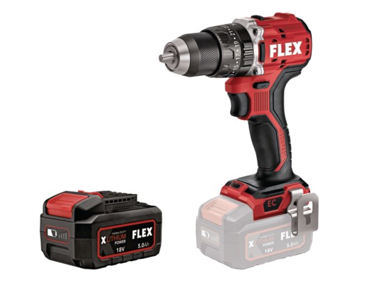 FLEX_D00331 Σετ Δραπανοκατσάβιδο κρουστικό FLEX PD 2G 18.0-EC LD