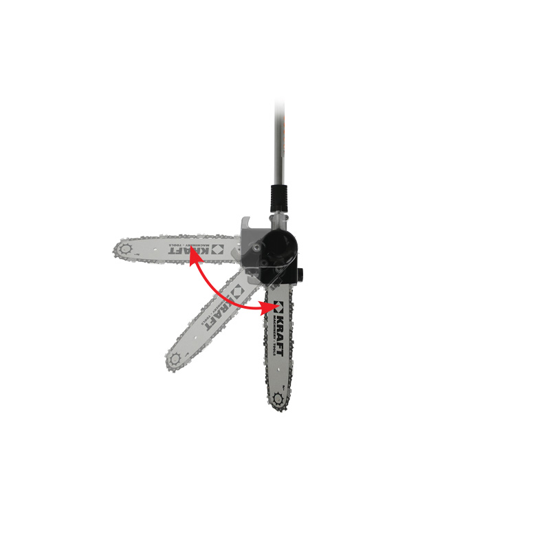 KRAFT_691034_2 Πολυμηχάνημα KRAFT 52cc Διαιρούμενο 3 σε 1