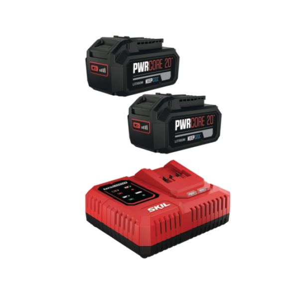 Σετ Μπαταρίες & Φορτιστής SKIL 3118BA 20V 5,0Ah/6.0A