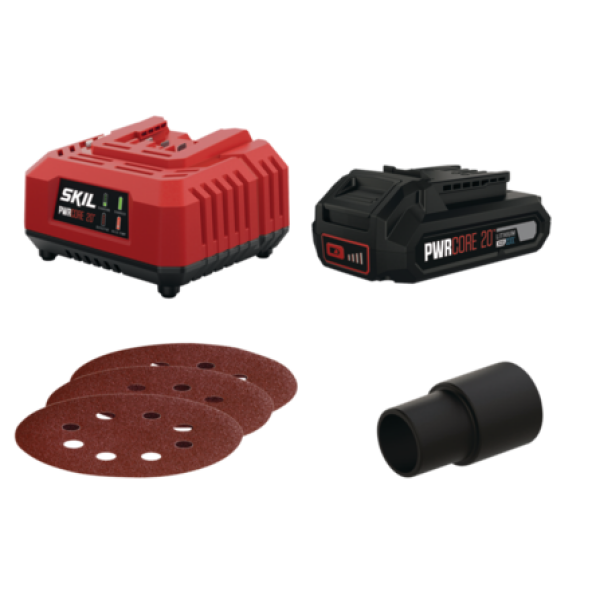 Σετ Έκκεντρο Τριβείο SKIL 3745 CA με μπαταρία 2,5Ah 20V REDLINE
