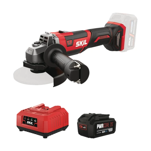 Σετ Γωνιακός Τροχός SKIL 3930 CA με μπαταρία 5,0Ah 20V XP