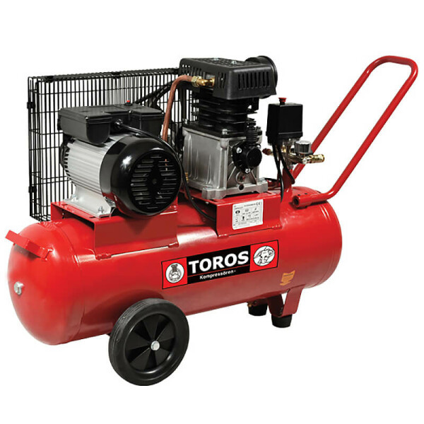 Αεροσυμπιεστής Toros με Ιμάντα 3hp 50lt