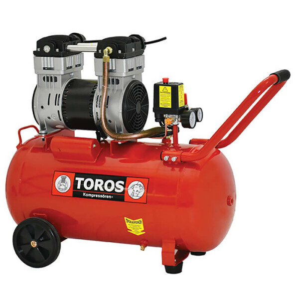 Αεροσυμπιεστής Toros Χαμηλού Θορύβου 1.55hp 50lt