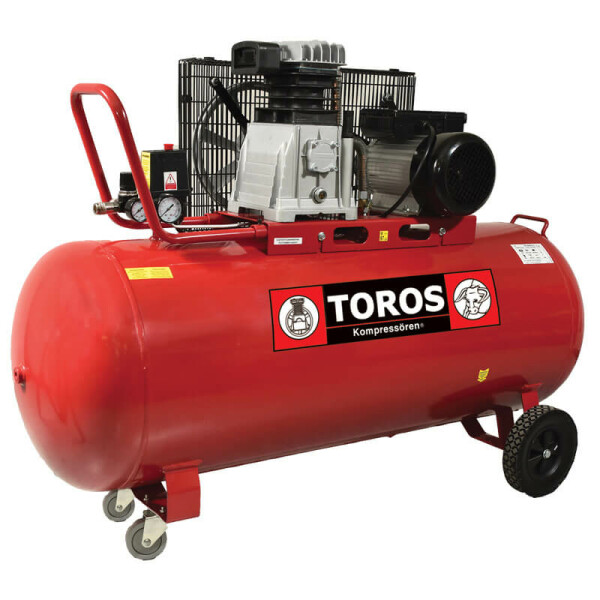 Αεροσυμπιεστής Toros με Ιμάντα 3hp 150lt